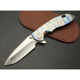 OEM Wild Boar XM18 D2 Folding Knife Swiss Knife with Titanium alloy Handle UDTEK01392 
